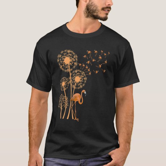 Melanin Dandelion Flamingo Black History Month Cut T-Shirt (Vorderseite)