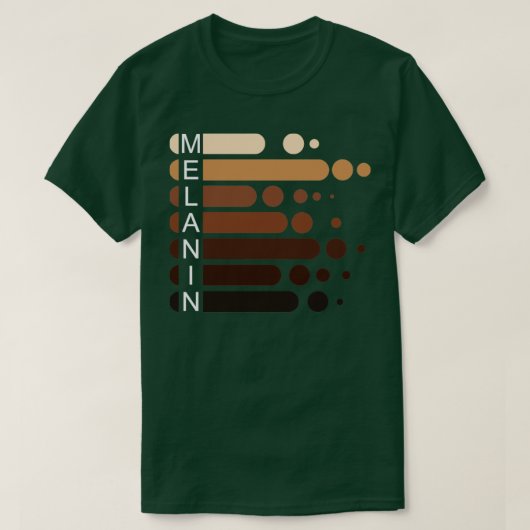 Melanin Drippin Melanin T-Shirt (Design vorne)