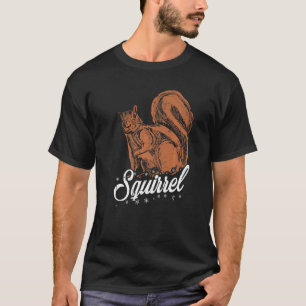 Melanin Eichhörnchen Black History Month BLM Tiere T-Shirt