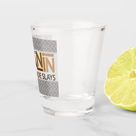 Melanin Every Shade Slays Schnapsglas (Rechts)