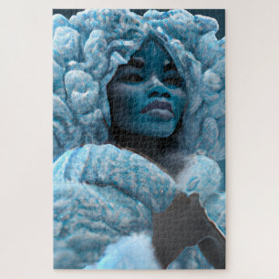 Melanin Freezing Cold Frozen Black Princess Puzzle