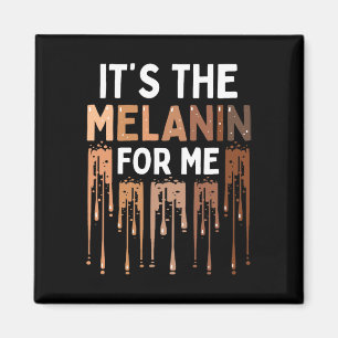 Melanin für mich Melanated Black History Monat 2 Magnet