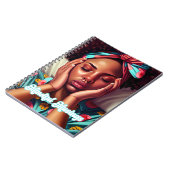 MELANIN INSPIRIERT 80 SEITENSPEZIALBUCH NOTIZBLOCK (Linke Seite)