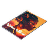 MELANIN INSPIRIERT 80 SEITENSPEZIALBUCH NOTIZBLOCK (Linke Seite)