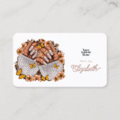 Melanin-Inspirierter afrikanischer Nagelsalon Visitenkarte (Vorderseite)