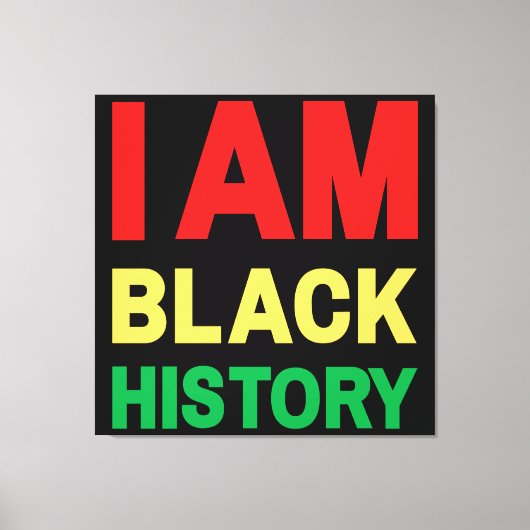 Melanin King Queen Sista Bruh Leinwanddruck (Vorderseite)