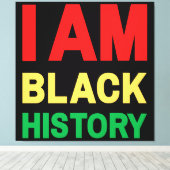 Melanin King Queen Sista Bruh Leinwanddruck (Insitu (Holzboden))