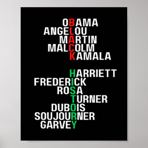 Melanin King Queen Sista Bruh Poster