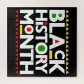 Melanin King Queen Sista Bruh Puzzle (Horizontal)