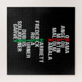 Melanin King Queen Sista Bruh Puzzle (Horizontal)