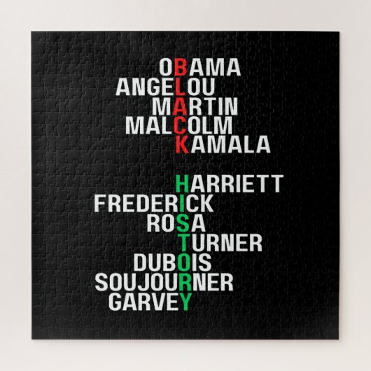 Melanin King Queen Sista Bruh Puzzle (Vertikal)