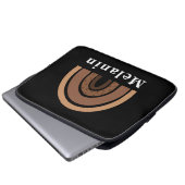 Melanin Laptopschutzhülle (Vorne Knopf)