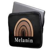 Melanin Laptopschutzhülle (Vorderseite Links)