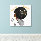 Melanin Leinwanddruck (Insitu (Holzboden))