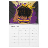 Melanin-Liebe Kalender (Feb 2027)