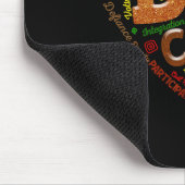 Melanin Lover African Am Mousepad (Ecke)