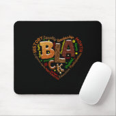 Melanin Lover African Am Mousepad (Mit Mouse)