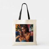 Melanin-Magie-Tasche Tragetasche (Rückseite)