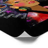 Melanin Mama Juneteenth Poster (Ecke)