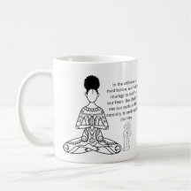 Melanin Meditation Motivierend Zitat Kaffee Tasse