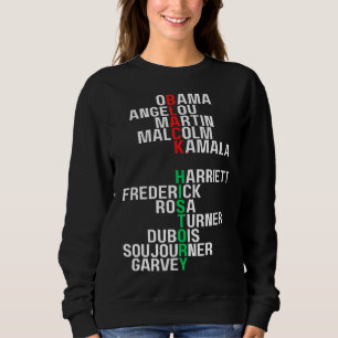 Melanin Men Bruh Sista Sweatshirt