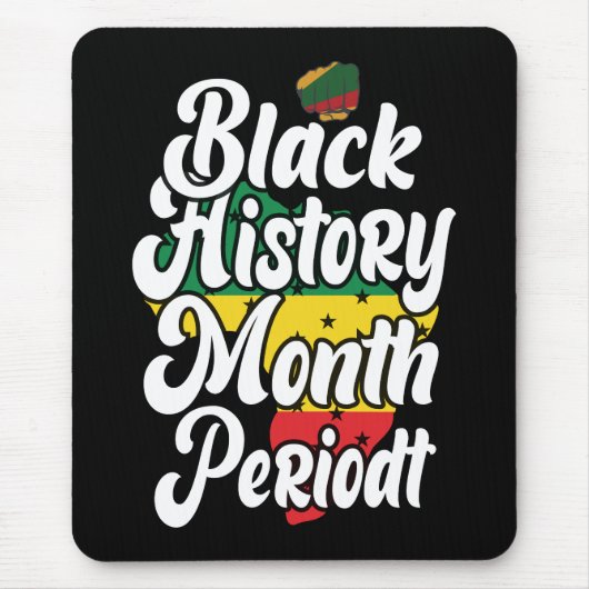 Melanin Men Girls & Boys Mousepad (Vorne)