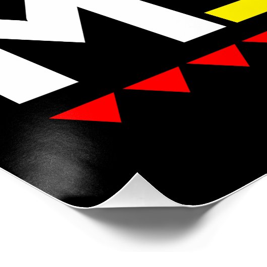 Melanin Men Girls & Boys Poster (Ecke)