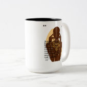 Melanin Motivierend Zitat Zweifarbige Tasse (VorderseiteRechts)