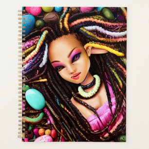Melanin Oster Rainbow Spring Sista Girl Planer
