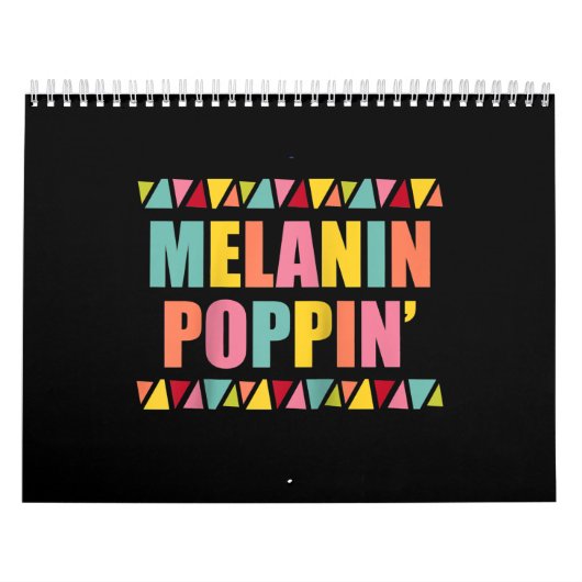 Melanin Poppin Hip Hop Dance Black Pride Kalender (Titelbild)