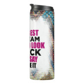 Melanin-Poppin-Liebe Thermosbecher (Nach rechts gedreht)