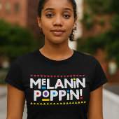 Melanin Poppin Tri-Blend Shirt