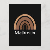 Melanin Postkarte (Vorderseite)