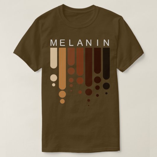 Melanin Pride Black T-Shirt (Design vorne)