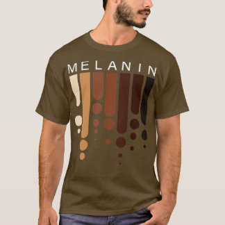 Melanin Pride Black T-Shirt