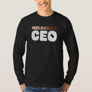 Melanin Pride Unternehmer Geschäftsinhaber T-Shirt