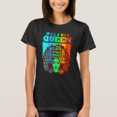 Melanin Queen Cute Black Women Sista Sister Fun Be T-Shirt (Vorderseite)