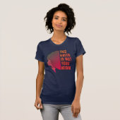 Melanin Queen NOT YOUR NEGRO Afro T-Shirt (Vorne ganz)