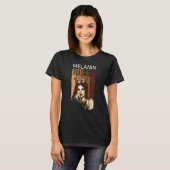 Melanin Queen T-Shirt African American Strong Blac (Vorne ganz)