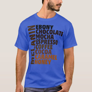 Melanin-Schattierungen T-Shirt