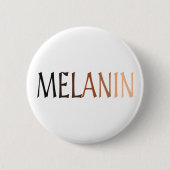 MELANIN Schwarz-Schatten Button (Vorderseite)