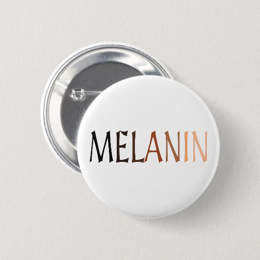 MELANIN Schwarz-Schatten Button (Vorne & Hinten)