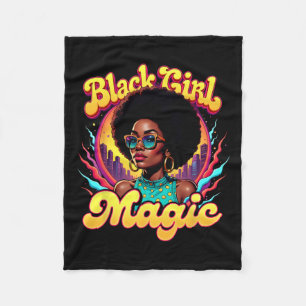 Melanin Schwarze Geschichte Monat Frauen Schwarze  Fleecedecke