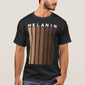 Melanin Shades Black Pride Geschenk T-Shirt (Vorderseite)