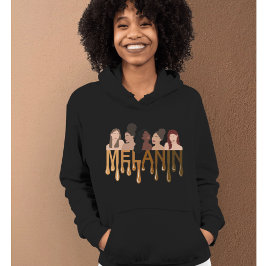 Melanin-Shades | Ermächtigung der Frau Hoodie