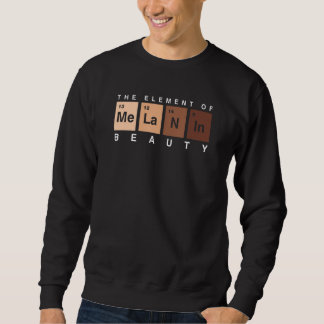 Melanin Shades Periodic Table Stolz African Idea Sweatshirt