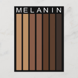 Melanin Shades Postkarte
