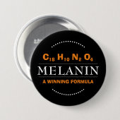 MELANIN-Siegerformel Button (Vorne & Hinten)