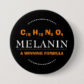 MELANIN-Siegerformel Button (Vorderseite)
