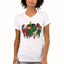 Melanin Sistas Christmas Tree & Gifts Black Girls
